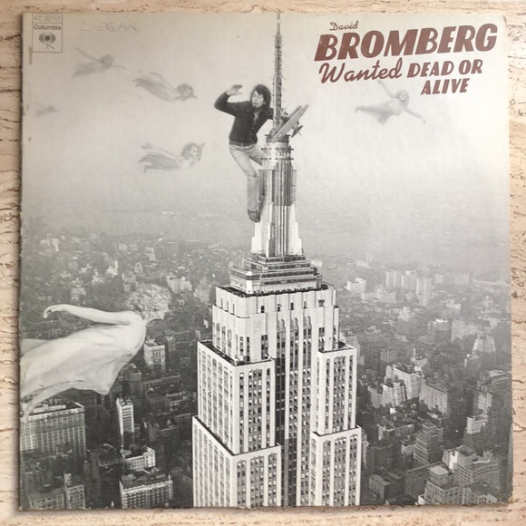 David Bromberg Wanted Dead Or Alive Vinyl Lp '74 - Picture 2 of 9